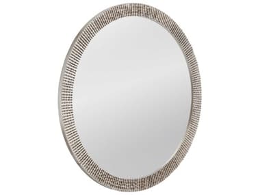 Bassett Mirror 2.0"W Silver Beatrice Wall Mirror BAM5054