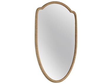 Bassett Mirror 2.0"W Gold Miles Wall Mirror BAM5061