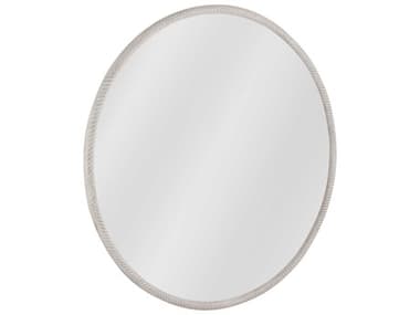 Bassett Mirror White Bechet Wall Mirror BAM5074