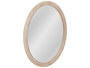 Bassett Mirror 2.0"W White Gillette Wall Mirror BAM5088