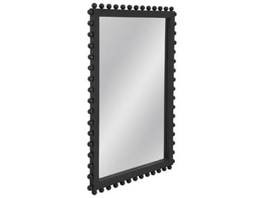 Bassett Mirror Gaines Black Wall Rectangular BAM5089