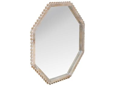 Bassett Mirror White Virz Wall Mirror BAM5090