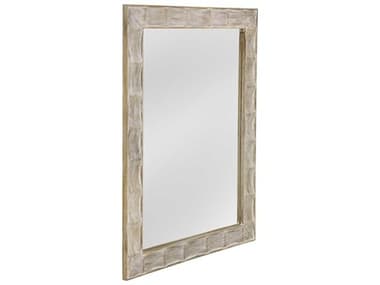 Bassett Mirror White Guyton Wall Mirror BAM5093