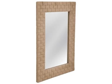 Bassett Mirror Darlington Brown Wall Rectangular BAM5102