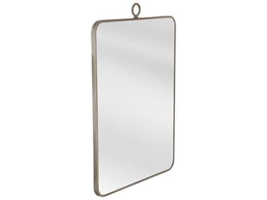 Bassett Mirror 1.0"W Silver Monte Wall Mirror BAM5106