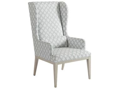 Barclay Butera Seacliff Blue Fabric Upholstered Arm Dining Chair BCB01092188340