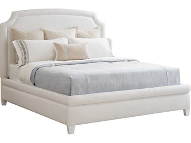 Barclay Butera Laguna Avalon White Tides Upholstered Queen Panel Bed BCB010935143C