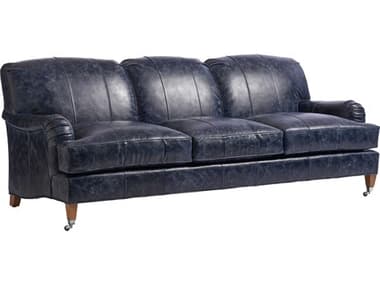 Barclay Butera Upholstery Sydney 91" Leather Upholstered Sofa BCB01511033PLL