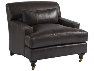 Barclay Butera Oxford Rolling Leather Accent Chair BCB01516011LL40