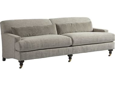Barclay Butera Oxford 88" Gray Fabric Upholstered Sofa BCB0151603340