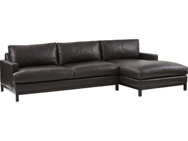 Barclay Butera Upholstery Horizon 72" Leather Upholstered Sofa BCB01517853L01