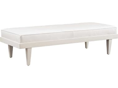 Barclay Butera Upholstery 68" White Fabric Upholstered Accent Bench BCB01546646LL41