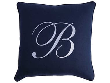 Barclay Butera 20'' x 20'' Monogram Signature Pillow BCB01982020B