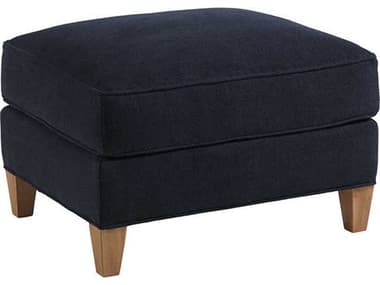 Barclay Butera Grady 28" Fabric Upholstered Ottoman BCB512044