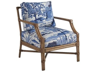 Barclay Butera Redondo 33" Blue Fabric Accent Chair BCB530111AA