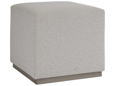 Barclay Butera Upholstery Driftwood Gray Upholstered Ottoman BCB54544546