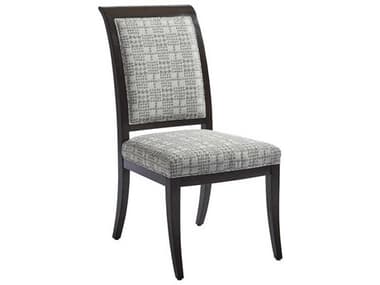 Barclay Butera Kathryn Leather Brown Fabric Upholstered Side Dining Chair BCB915880