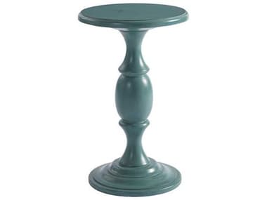 Barclay Butera Yacht Club 14&quot; Round Wood Sea Glass End Table BCB923940