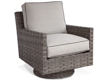 Braxton Culler Outdoor Luciano Granite Wicker Cushion Lounge Chair BCO414005