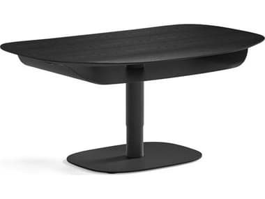 BDI Soma 43" Rectangular Wood Ebonized Ash Black Coffee Table BDI1130EBO