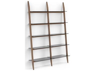 BDI Stiletto 63" Natural Walnut Bookcase BDI570022WL