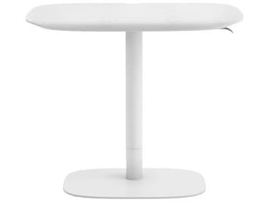 BDI Soma Height Adjustable & Standing 35" White Laptop Stand Desks BDI6331SWO