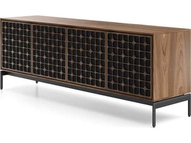 BDI Elements 82" Hardwood Natural Walnut Media Console BDI8709CSWL