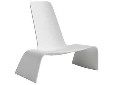 Bernhardt Design Plank Outdoor Land White Recycled Plastic Lounge Chair BDO11000002