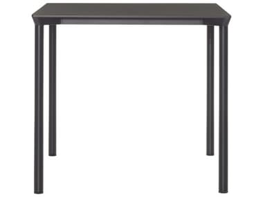 Bernhardt Design Plank Outdoor Monza Black 31'' Wide Square Dining Table BDO920301BK01FM01