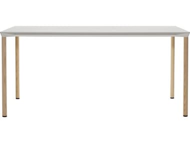Bernhardt Design + Plank Monza Rectangular Dining Table BDP920801WHALAFM02