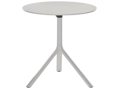 Bernhardt Design + Plank Miura 27" Round White Dining Table BDP959001FD02FM02