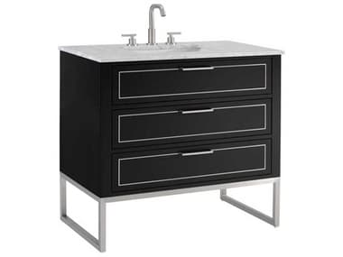 BEMMA Markham 36&quot; Midnight Black Brushed Nickel Vanity BEMVMK36SFM04BN