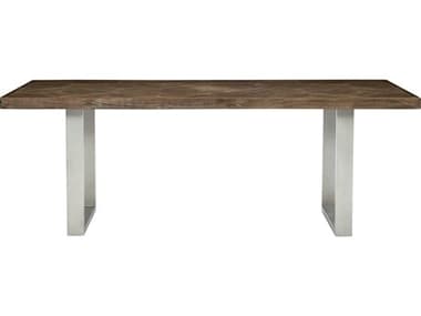 Bernhardt Logan Square Sable Brown / Gray Mist 84'' Wide Rectangular Dining Table BH303224B