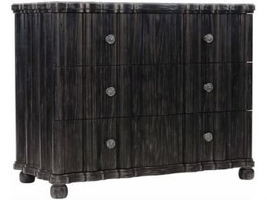 Bernhardt Mirabelle 40" Wide 3-Drawers Black Solid Wood Bachelor's Chest BH304032B