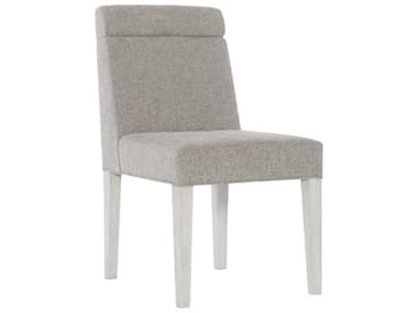Bernhardt Foundations Fabric Gray Upholstered Side Dining Chair BH306545