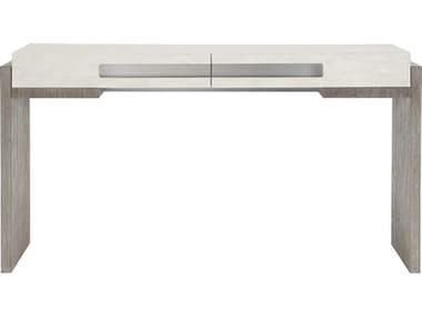 Bernhardt Foundations 60" Rectangular Wood Linen Light Shale Console Table BH306910