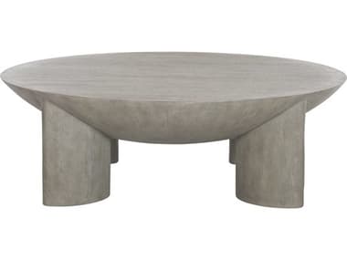 Bernhardt Renzo 54" Round Concrete Cocktail Table BH309015