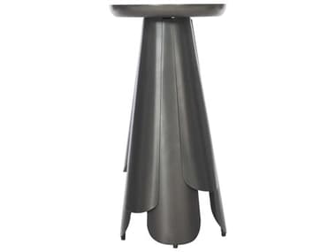 Bernhardt Nix 12" Round Metal Accent Table BH309113