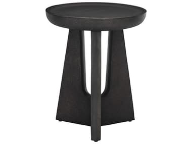 Bernhardt Nala 20" Round Metal End Table BH309116