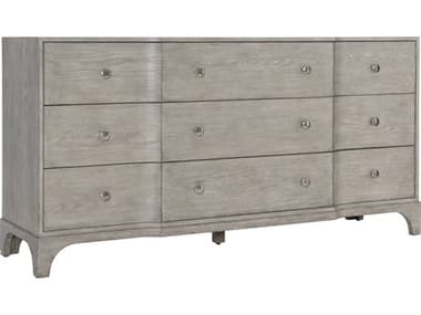 Bernhardt Albion 70" Wide 9-Drawers Gray Oak Wood Dresser BH311052