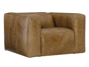Bernhardt Cosmo 47" Brown Leather Upholstered Recliner BH3112RO