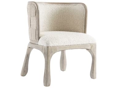Bernhardt Cayo 25" White Fabric Accent Chair BH313566