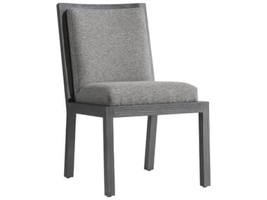 Bernhardt Trianon Gray Fabric Upholstered Side Dining Chair BH314555B