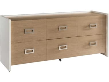 Bernhardt Modulum 70" Wide 6-Drawers Brown Dresser BH315050