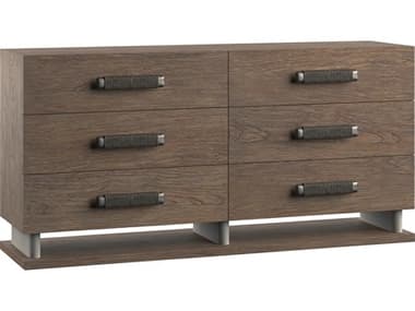 Bernhardt Casa Paros 6-Drawers Brown Double Dresser BH317051