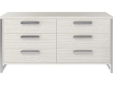 Bernhardt Stratum 68" Wide 6-Drawers White Double Dresser BH325052