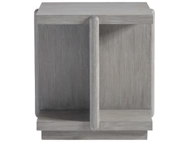 Bernhardt Sereno 24" Square Wood Grigio End Table BH329124