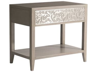 Bernhardt Cornelia 1-Drawer Beige Ash Wood Nightstand BH331232