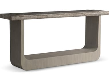 Bernhardt Azzura Rectangular Stone Greige Console Table BH332910