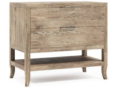 Bernhardt Tribeca 2-Drawers Natural Oak Wood Nightstand BH333230